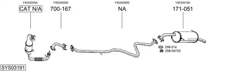 BOSAL SYS03191