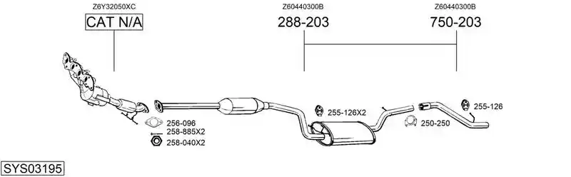 BOSAL SYS03195