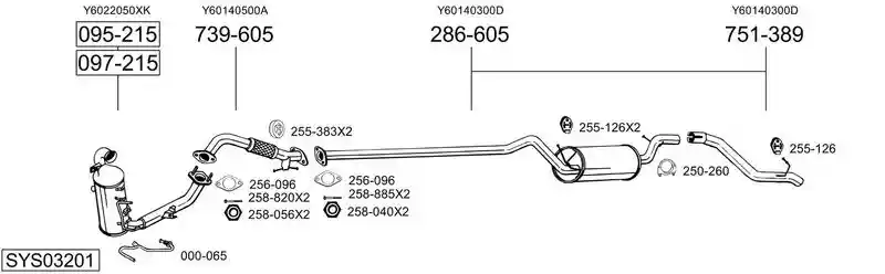 BOSAL SYS03201