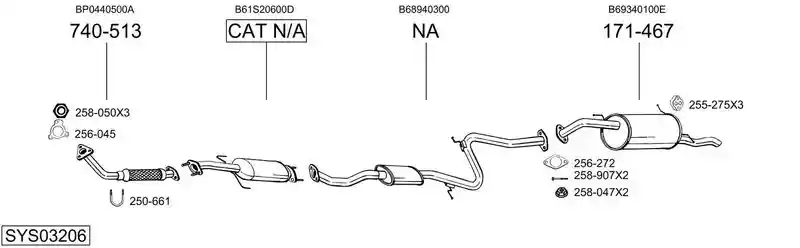 BOSAL SYS03206