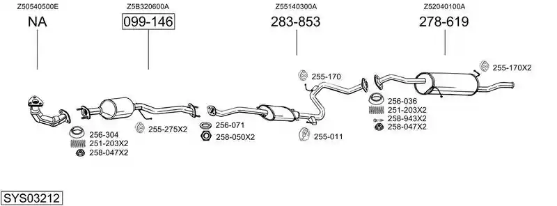 BOSAL SYS03212