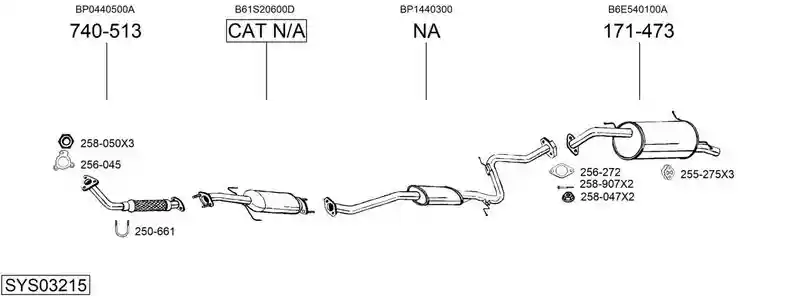 BOSAL SYS03215