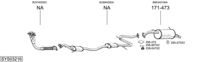 BOSAL SYS03216