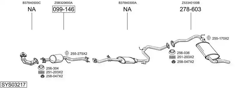 BOSAL SYS03217