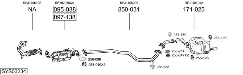 BOSAL SYS03234