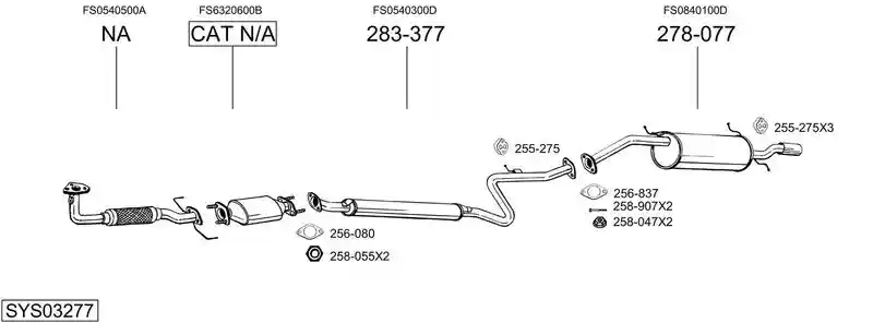 BOSAL SYS03277