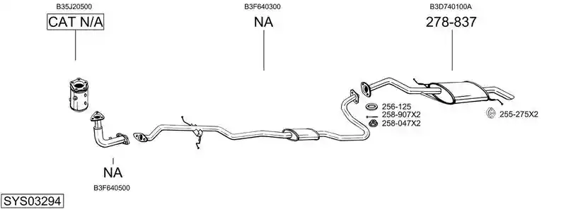 BOSAL SYS03294