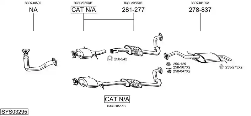 BOSAL SYS03295