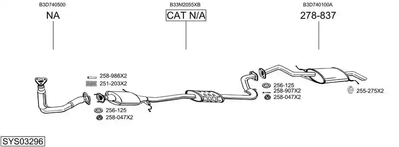 BOSAL SYS03296