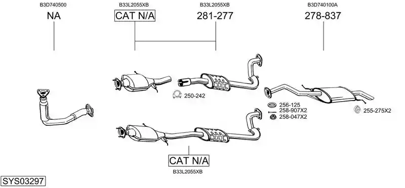 BOSAL SYS03297