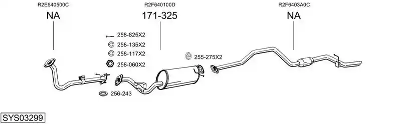 BOSAL SYS03299