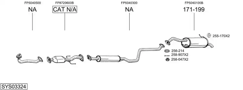 BOSAL SYS03324