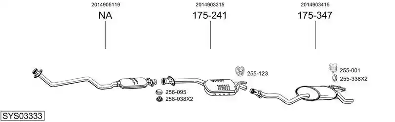 BOSAL SYS03333