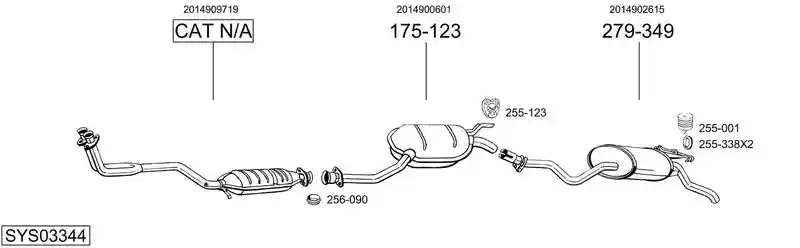 BOSAL SYS03344