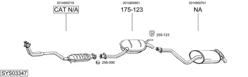 BOSAL SYS03347