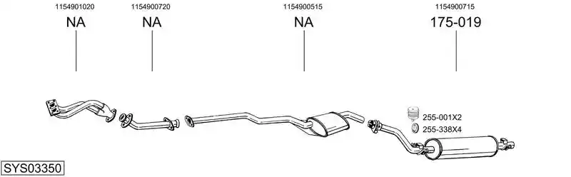 BOSAL SYS03350