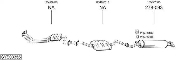 BOSAL SYS03355