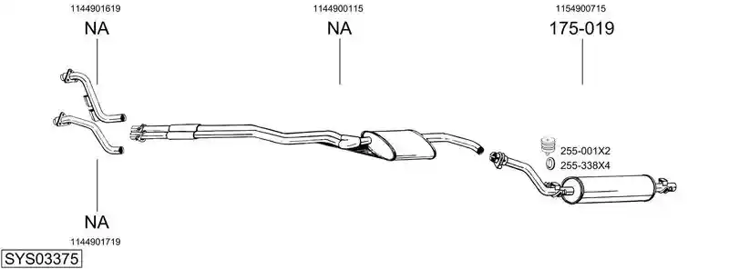 BOSAL SYS03375
