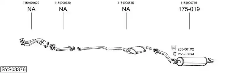 BOSAL SYS03376