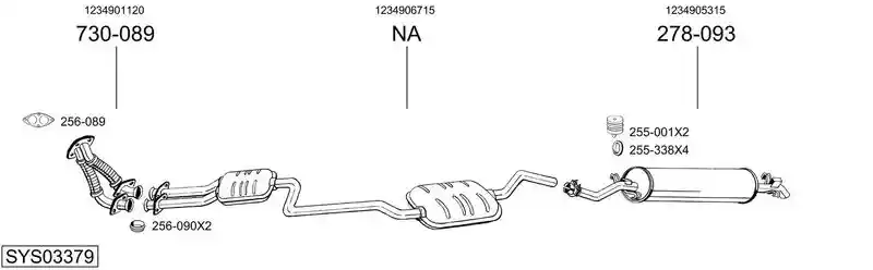 BOSAL SYS03379