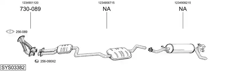 BOSAL SYS03382