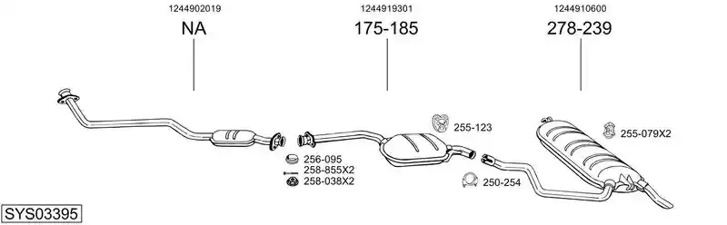 BOSAL SYS03395