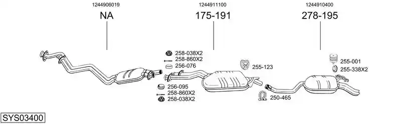 BOSAL SYS03400
