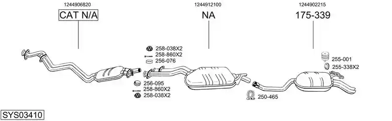BOSAL SYS03410