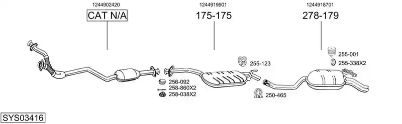 BOSAL SYS03416