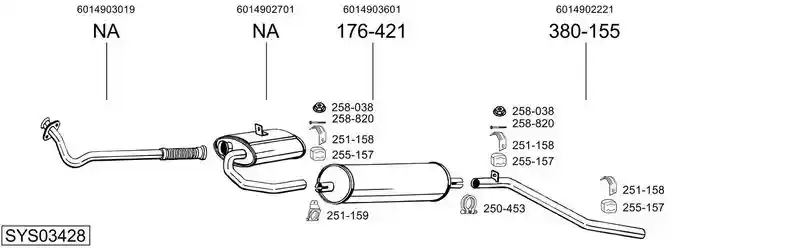 BOSAL SYS03428
