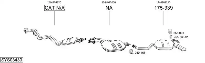 BOSAL SYS03430