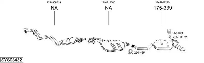 BOSAL SYS03432