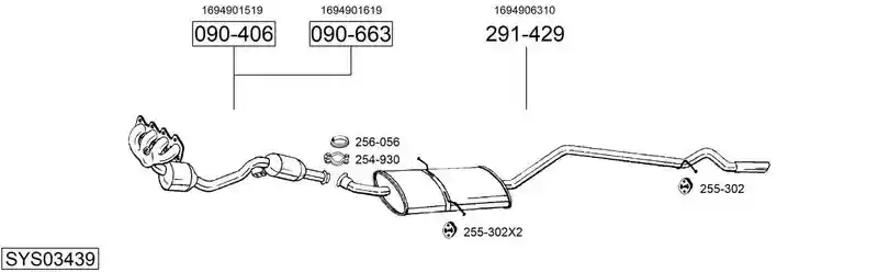 BOSAL SYS03439