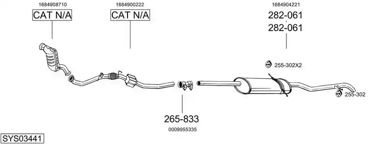 BOSAL SYS03441