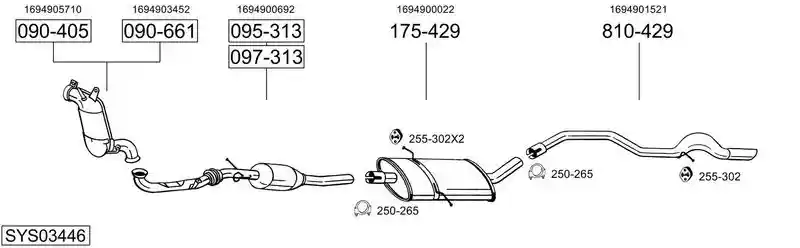 BOSAL SYS03446