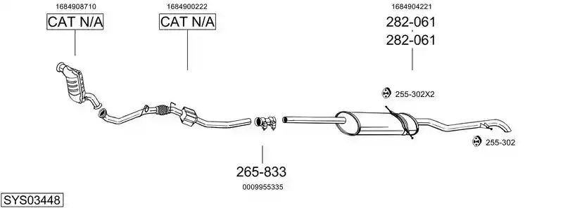 BOSAL SYS03448