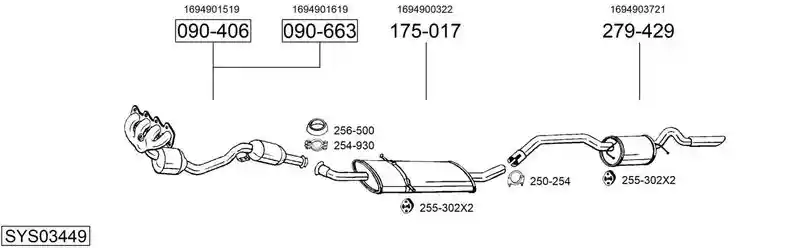 BOSAL SYS03449