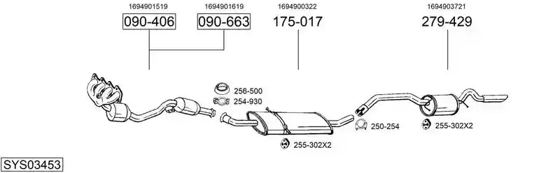 BOSAL SYS03453