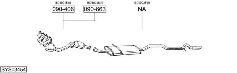 BOSAL SYS03454