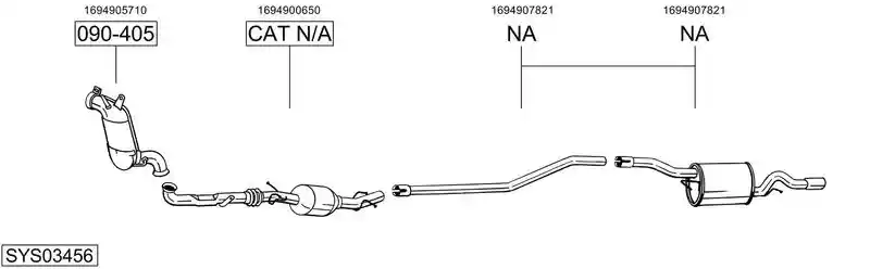 BOSAL SYS03456