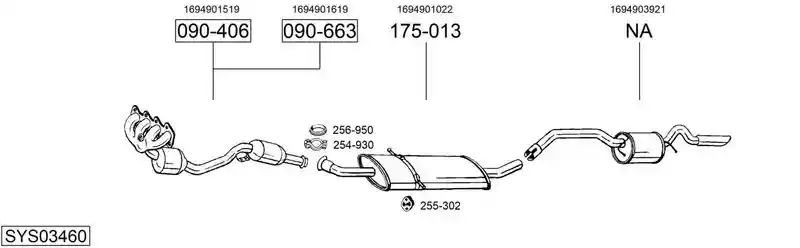 BOSAL SYS03460