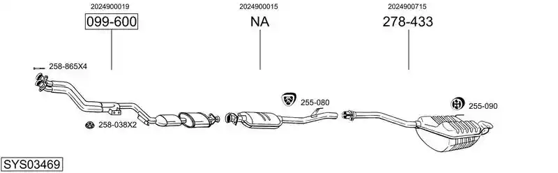 BOSAL SYS03469