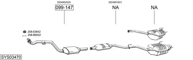 BOSAL SYS03470