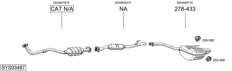 BOSAL SYS03487