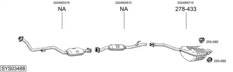 BOSAL SYS03488
