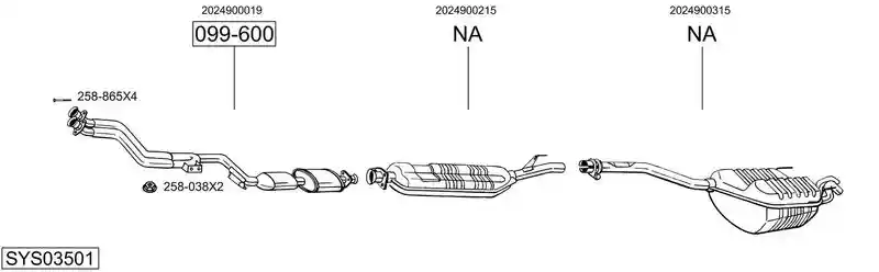 BOSAL SYS03501