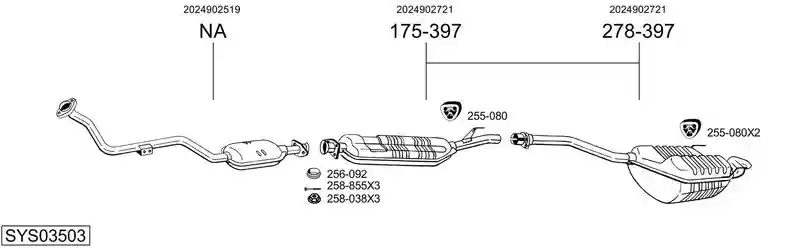 BOSAL SYS03503