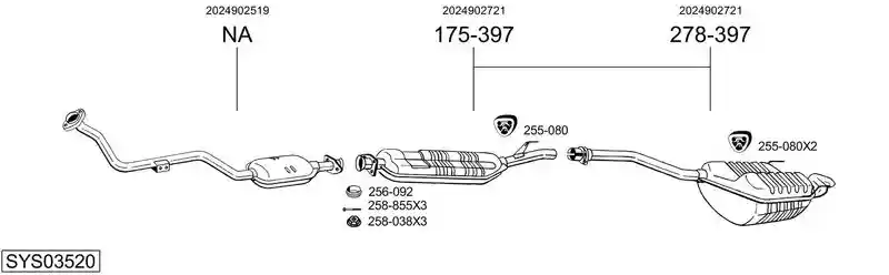BOSAL SYS03520
