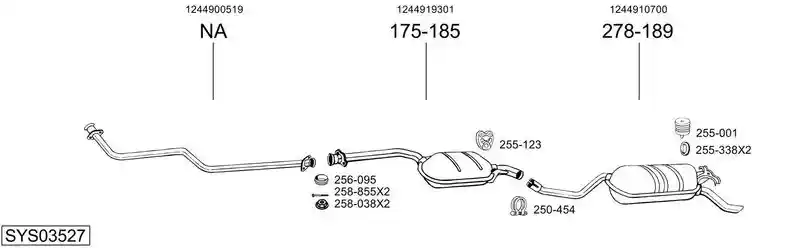 BOSAL SYS03527