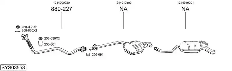 BOSAL SYS03553
